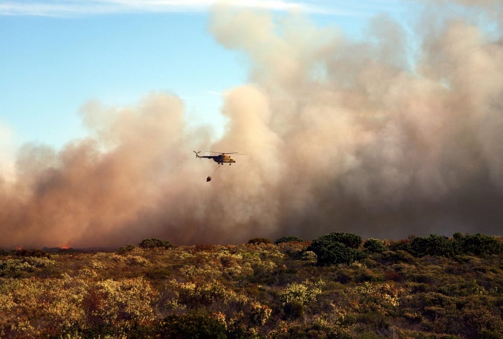 Combate a fogos: Portalegre com mais de 200 elementos e cinco meios aéreos
