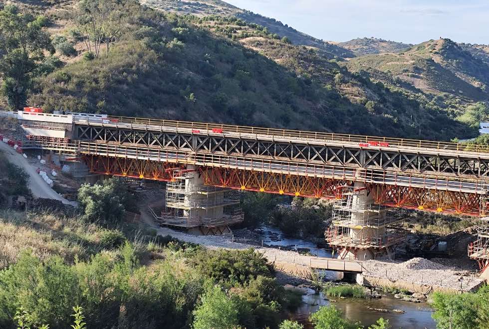 Reabertura de trânsito na ponte do Vascão, na EN122, adiada para outubro