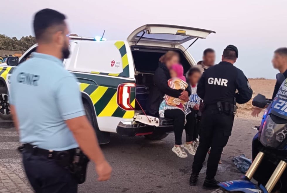 GNR de Beja apoiou operação de salvamento de 38 migrantes no Algarve